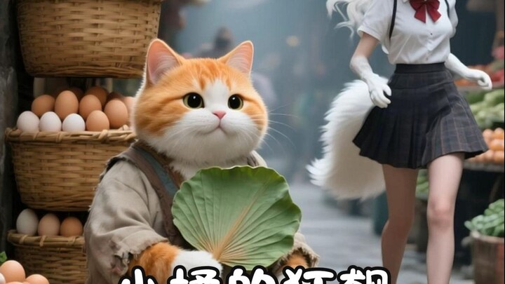 เจ้าแมวน้อยสีส้มทุ่มสุดตัวเพื่อขายไข่ ถึงเวลาสำคัญก็ต้องพึ่งตัวเอง!