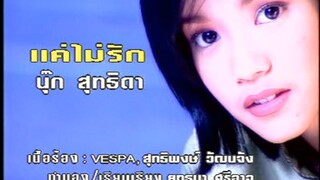 แค่ไม่รัก - นุ๊ก สุทธิดา (MV Karaoke)