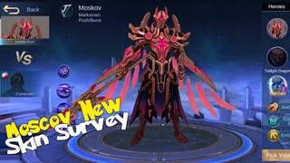 MOSCOV NEW UPCOMING SKIN! ANNUAL STARLIGHT OR NEW EPIC SKIN FOR MOSCOV MOBILE LEGENDS NEW SKIN!