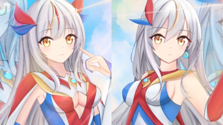 [Ultraman Project] Gentle, strong, courageous - Ultraman Cosmos Eclipse, future form feminine