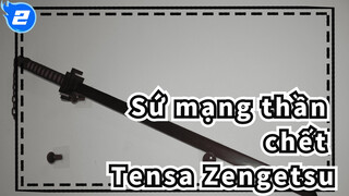 Sứ mạng thần chết | Kiếm thủ công bằng gỗ mun Tensa Zengetsu_2