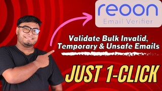 Reoon Email Verifier: Bulk Email Validation for Large Marketing Lists