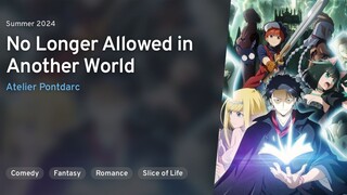 No Longer Allowed In Another World - Episode 01 (Subtitle Indonesia)