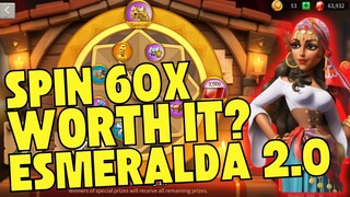 SPIN 60x ESMERALDA'S PRAYER BARU APAKAH WORTH IT??? Rise Of Kingdoms ROK Indonesia