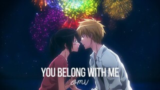 Maid Sama「AMV」- You Belong With Me