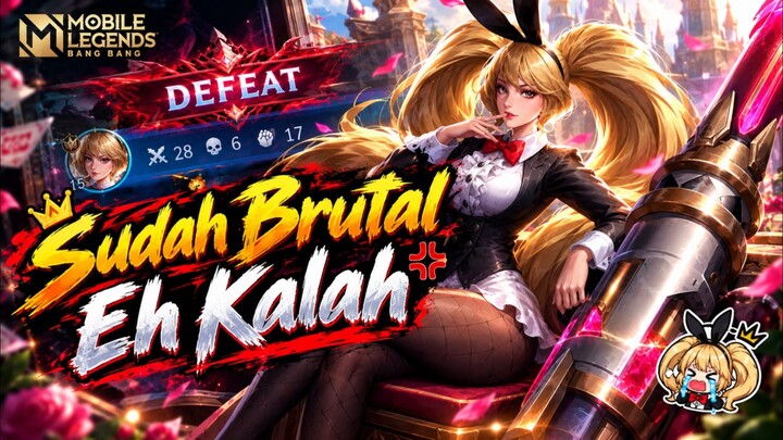 [TA]‼️ BRUTAL ‼️ LAYLA CEGIL BRUTAL DI AKHIR GAME‼️
