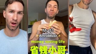 The frugal guy's $1 breakfast, and why he lives so economically