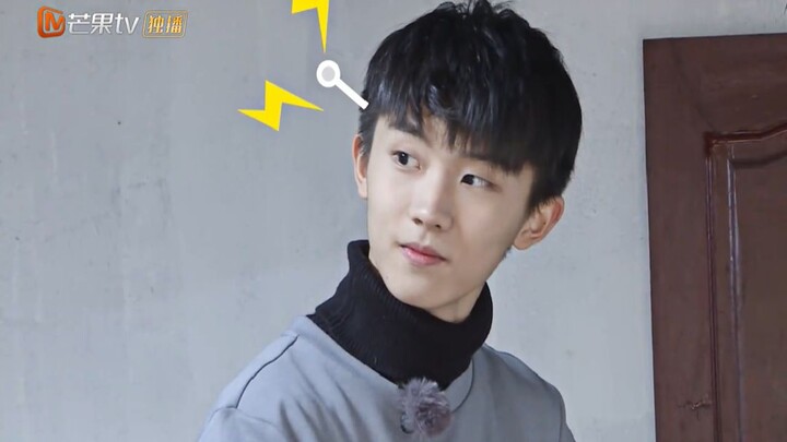 Xiao Ma: “What’s the joke? Can I hear it?” Wenwen: “You can’t.” Then Xiao Ma cracked up at Wenwen’s 