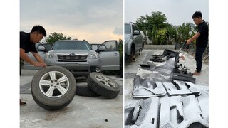 Apakah wajar jika truk konstruksi yang dibeli seharga 6.800 setelah dibongkar dan dibersihkan sepenu