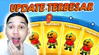 AKHIRNYA UPDATE DI STUMBLE GUYS! DADPETIN SKIN BARU DAN COBA MAP BOT DASH! KEREN BANGET😍