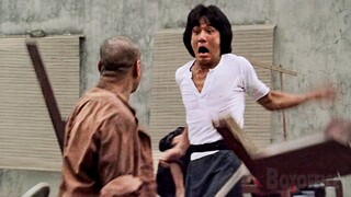 Jackie Chan VS Iron Head | Drunken Master | CLIP