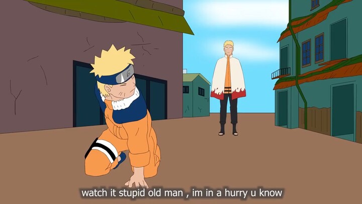 Old Naruto meet kid Naruto Fan made