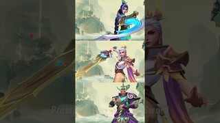 Immortal Journey Diana Tryndamere and Prestige Riven Skin line League of Legends Wild Rift