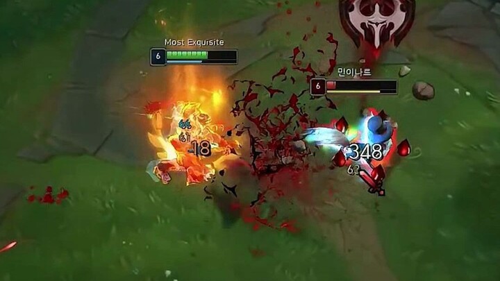 我好不容易血怒一次 你却让我输的这么彻底 焯！