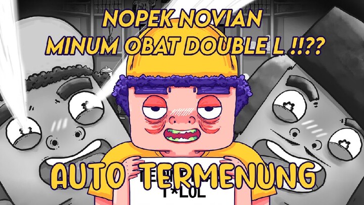 Nopek novian minum obat double l - Animasi