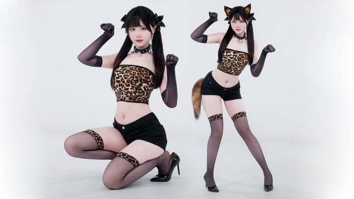 Leopard-print little fox⚡️so cool cover dance