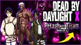 Dead by Daylight X Attack On Titan Collab Cosmetics & Charms