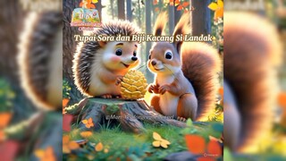 "Tupai Sora dan Biji Kacang Si Landak🐿🦔"||Mari Berdongeng Channel||Dongeng||