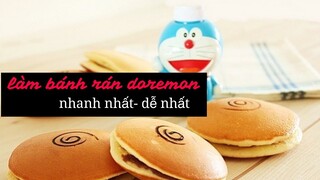 Cách làm bánh rán doremon nhanh, đơn giản tại nhà | Cách làm bánh rán dễ nhất