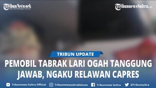 Aksi Pengemudi Pick Up Tabrak Mobil lalu Kabur Viral, Ngaku Relawan Capres dan Ogah Tanggung Jawab