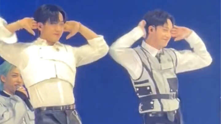 [Miwa Player] Xu Zhangbin and Bang Chan, the Kardashian duo, really performed the full version of Qu