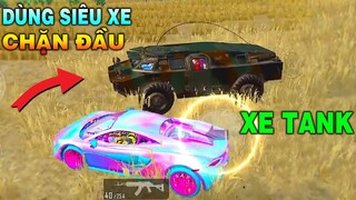 [PUBG Mobile] Pha Rượt Đuổi Như Phim | Lái Siêu Xe Tạt Đầu Xe Tank