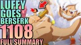 LUFFY GOES BERSERK / One Piece Chapter 1108 Spoilers