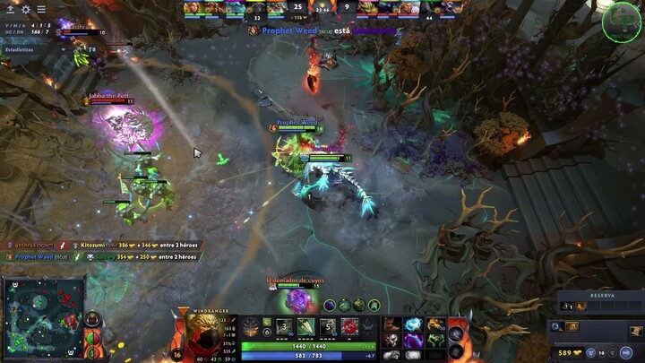 Exterminio  WINDRANGER Dota 2