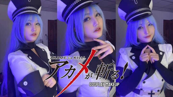 คนดูได้ความรู้❌ คนดูได้อะไรไม่รู้✅ Esdeath makeup #BiliBiliส่งท้ายปี2023