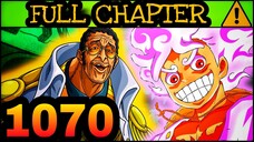 CHAPTER 1070 LUFFY VS KIZARU! | One Piece Tagalog Analysis