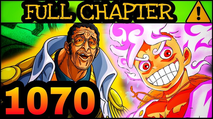 CHAPTER 1070 LUFFY VS KIZARU! | One Piece Tagalog Analysis