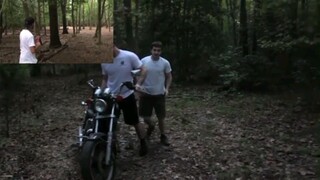 Psycho Kid Submerges Motorcycle Parker Zippel's Reaction