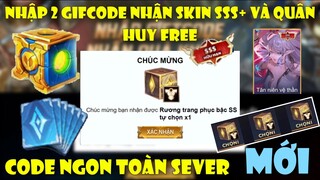 Liên Quân | Nhập 2 CODE Mới Nhất Toàn Sever Nhận Quân Huy Và Trang Phục Hiếm Miễn Phí