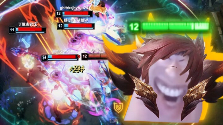 Longlong is punching again!!!