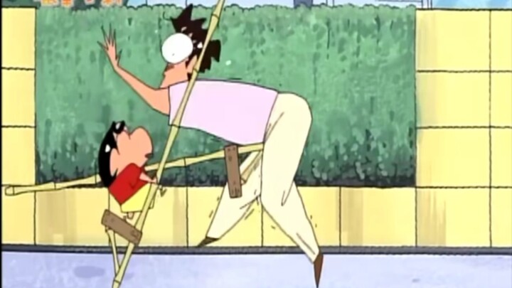 【Crayon Shin-chan】Tập cha con cười bể bụng: Shin-chan và Hiroshi làm ngựa gỗ tre, tập này cực kỳ hài
