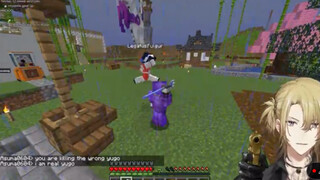Fulgur punches and kicks Luca and falls down :o