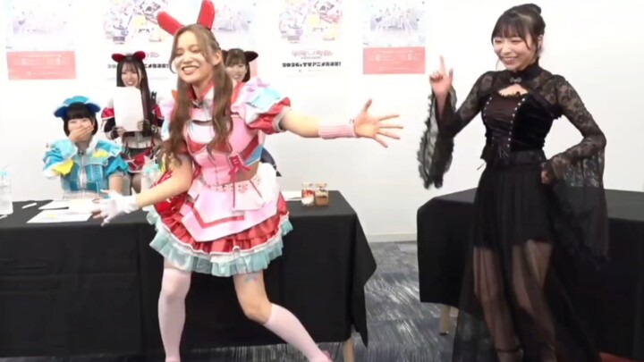 【ตัด/มิยาซากิ โนะฮานะ】ท่วงท่าการเต้นอัจฉริยะที่หาได้ยากยิ่งในรอบร้อยปี 【BanG Dream!/ดรีมลิมิตใหญ่】