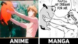 Anime vs Manga - Chainsaw Man Episode 1