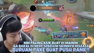 DAPET SAVAGE PAKE NI MM!! MUMPUNG DI BUFF KARNA NTAR ADA SKIN BARU!! BURUAN PAKE SEBELUM DI NERF!!