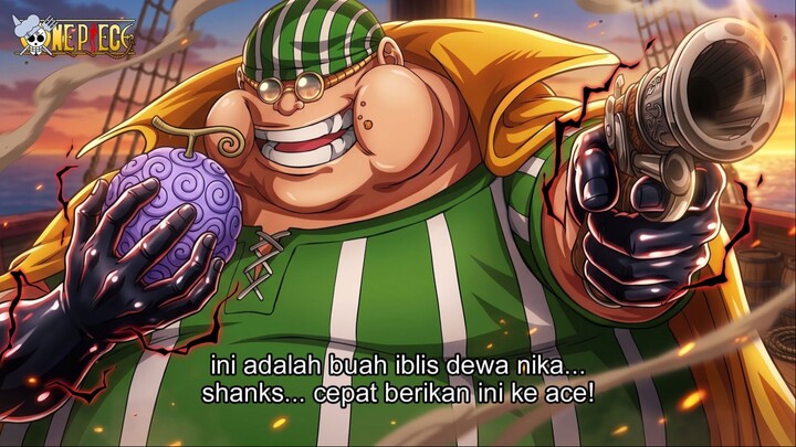 ONE PIECE TERBARU – TERNYATA LUCKY ROUX ADALAH PENCURI BUAH IBLIS NIKA! HAKI RAJANYA SETARA SHANKS!