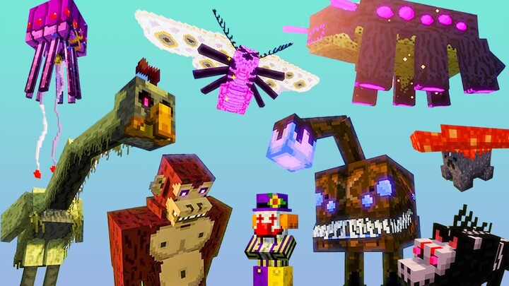 Mod mới trong hai tháng đã cập nhật tới 77 loại quái vật! Ma tốc độ update hàng ngày của Minecraft!
