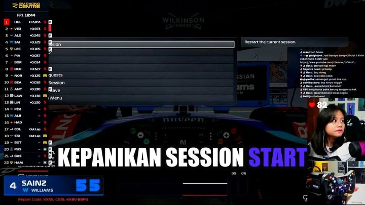 Kepanikan Session Start