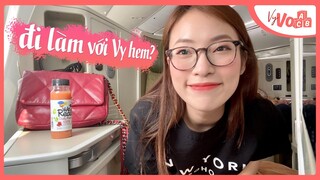 Một ngày đi làm | Tiếng Anh đời sống, giao tiếp | VyVocab Ep.73 Khánh Vy