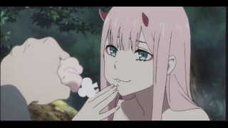 Darling in the Franxx Hiro x Zero Two moments