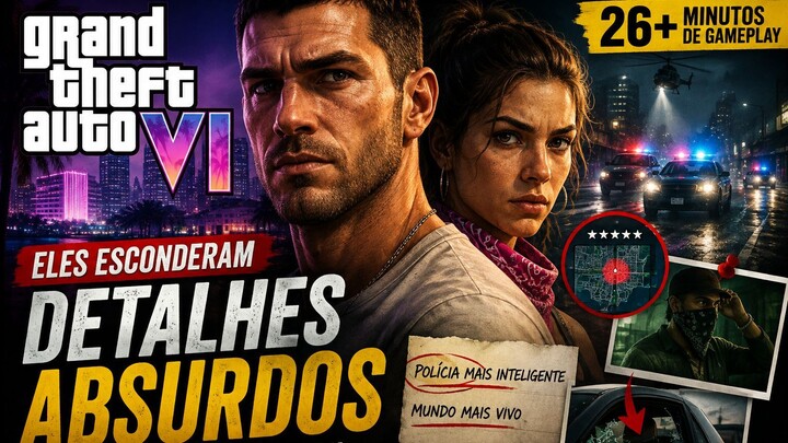 GTA 6 ESCONDEU ISSO E NINGUÉM PERCEBEU