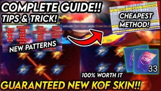 KOF 97 BINGO EVENT 2024! CHEAPEST METHOD & NEW PATTERN TO GET KOF SKIN - MLBB