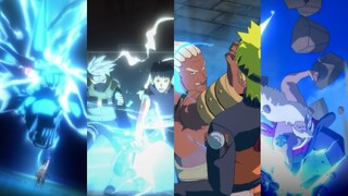 All Lightning Style Jutsu's - Naruto Shippuden Ultimate Ninja Storm 4 (60FPS)