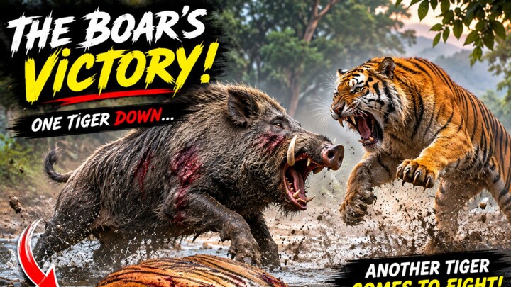 猎豹遭遇强悍野猪.The Cheetah Faces a Powerful Wild Boar