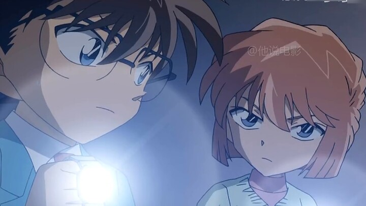 "Detektif Conan" Conan secara tidak sengaja memasuki vila horor, dan suara piano aneh selalu terdeng