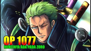 [ SINOPSIS OP 1077 ] SHAKA TEWAS !!! ZORO ADALAH KUNCI !!!